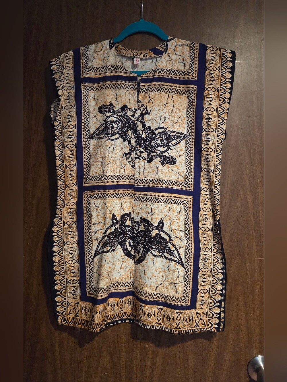 Made In Thailand Tunic Top No Size Tag Approx. Size S